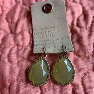 Francesca's Collections Jewelry - Mint | Translucent Tear Drop Earrings Francesca's Collections Jewelry - Mint | Translucent Tear Drop Earrings